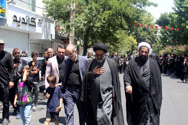 مراسم عزاداری روز عاشورا در شهرستان فردیس