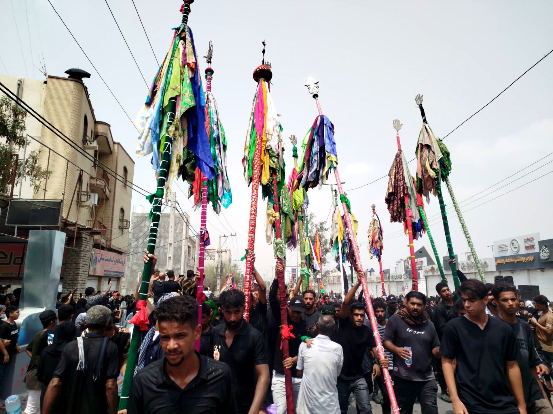 مراسم عزاداری روز عاشورا در میناب