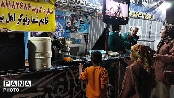 چایخانه امام زمان (عج) در هشتاد و هفتمین شب از اجتماعات مردمی نیشابور 