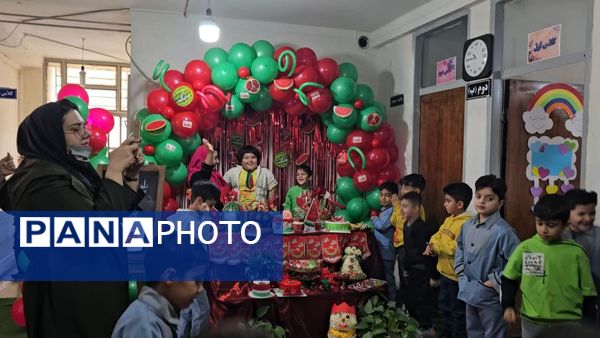 جشن یلدایی در مدرسه دکتر عسکریان یاسوج
