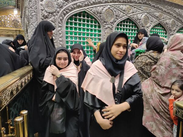اعزام دانش‌آموزان هادی‌شهری به مشهد مقدس