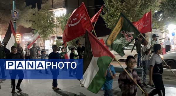 تجمع مردمی در پی حمایت از مردم غزه و لبنان