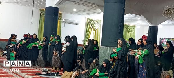 همایش شیرخوارگان حسینی در شهرستان میناب