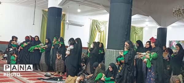 همایش شیرخوارگان حسینی در شهرستان میناب