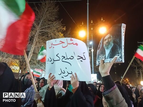 حضور گسترده مردم انقلابی در خیابان‌های گالیکش