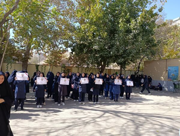المپیاد ورزشی درون مدرسه ای در دبیرستان اژدر افشار 