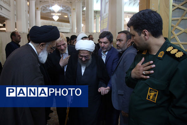 مراسم هفتم شهدای خدمت با حضور سرپرست ریاست جمهوری در قم