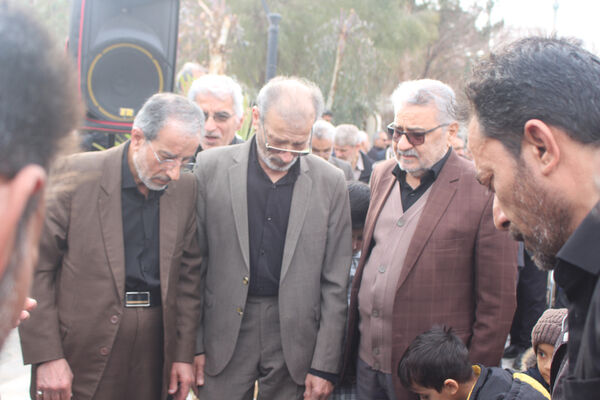 مراسم تشییع مادر شهید «حسین بی‌تا» در قم