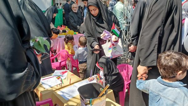 راهپیمایی روز قدس در ساری 