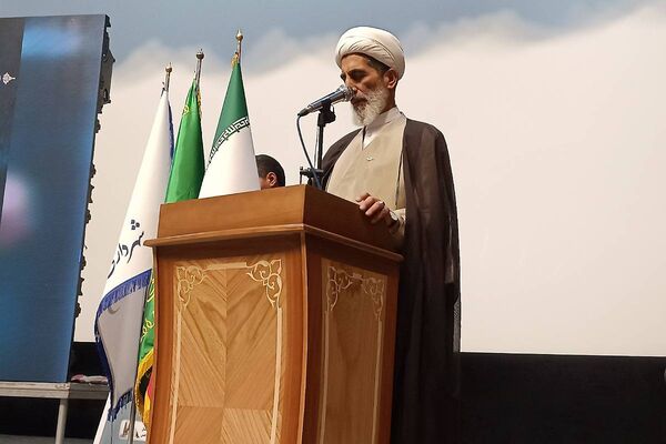 آیین گرامی داشت اولین سالگروز شهادت شهدای خدمت در سالن باغ ملی شهرستان قدس