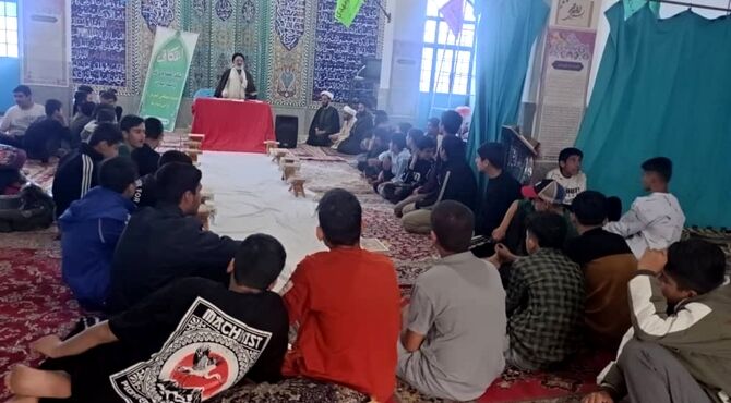 آیین معنوی اعتکاف در شهر پاتاوه 