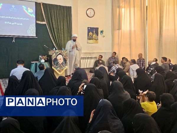 جلسه انجمن اولیا و مربیان در دبستان هیات امنایی قرآنی مبین شهرستان شیروان