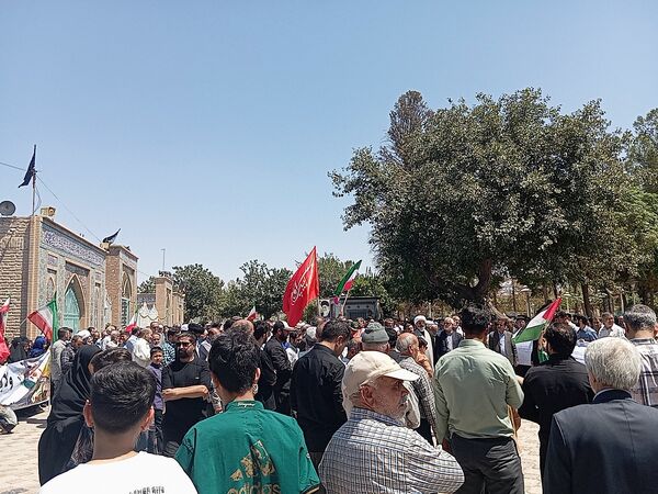  راهپیمایی جمعه خشم در شهر کاشمر