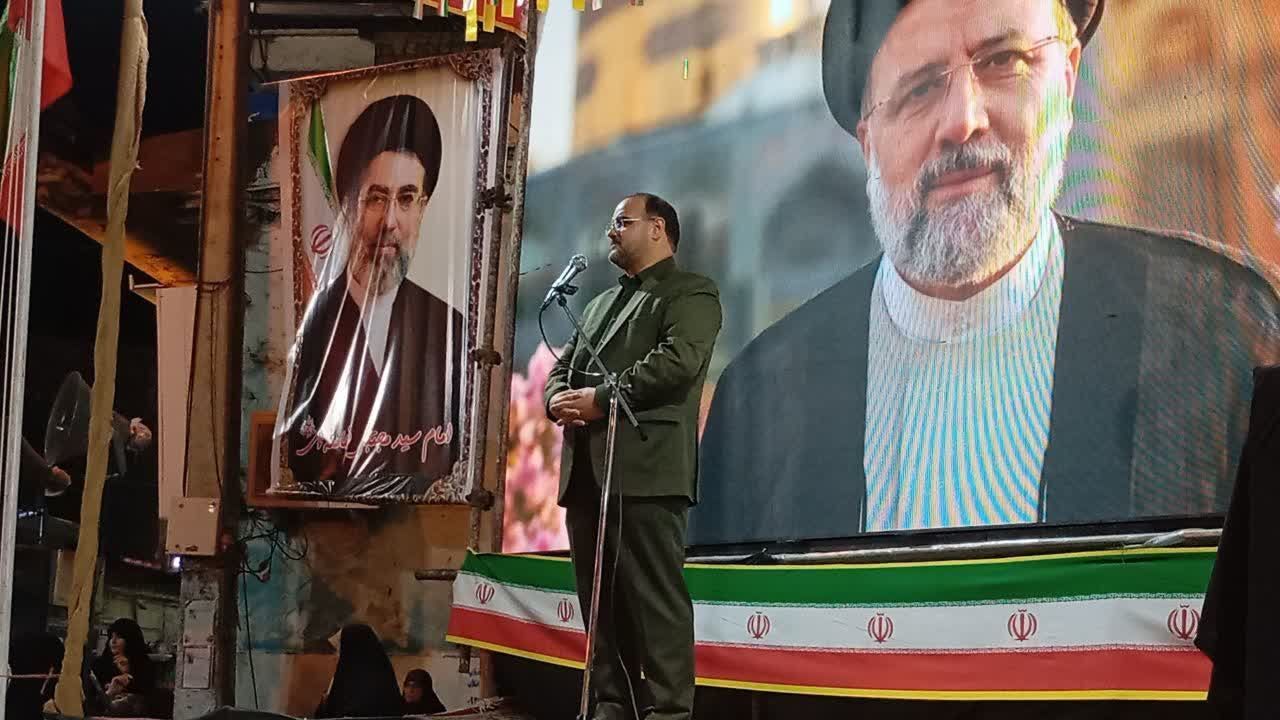 حضور مدیرکل صدا و سیما گلستان در تجمعات مردمی کردکوی