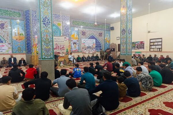 یادواره شهید "شلش سواری" در حمیدیه 