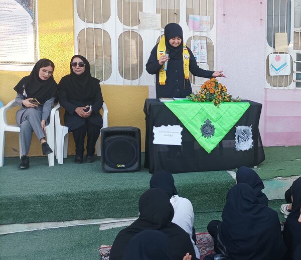 گرامیداشت ایام فاطمیه در مدارس پارسیان