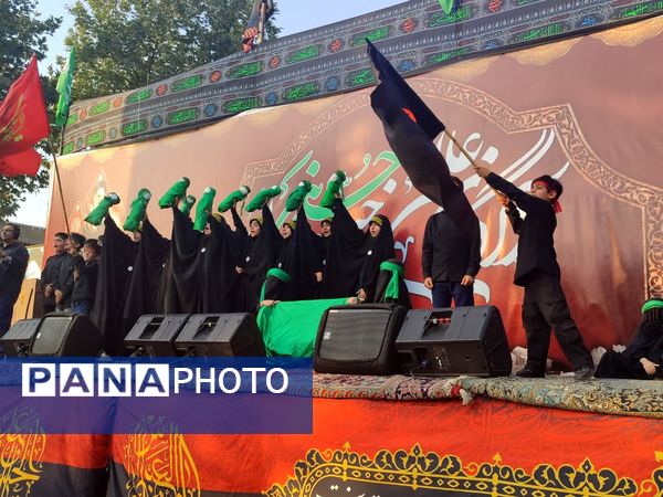 اجتماع عزاداران ملت امام حسین (ع) در قائمشهر 