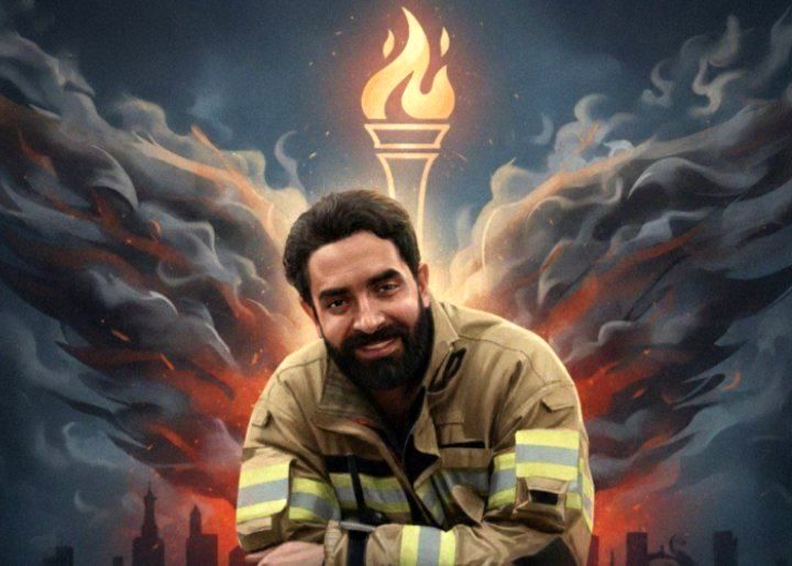 رضا فخریان؛ نماد ایثار آتش نشانان