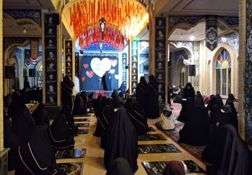 مراسم عزاداری اباعبدالله الحسین(ع) در گلزار شهدای گرمسار