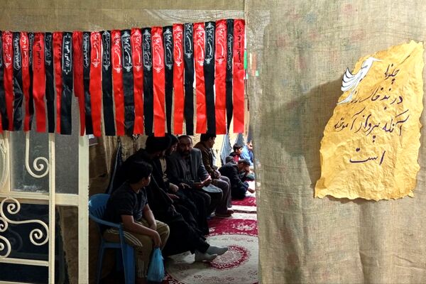 همایش عزاداری فاطمیه در حوزه علمیه شهرستان لردگان