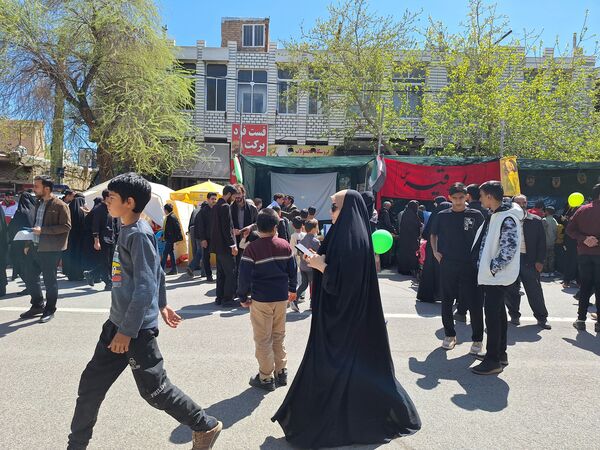 همبستگی مردم شهرستان گناباد در راهپیمایی روز قدس