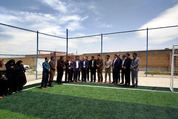  افتتاح چمن مصنوعی مدارس شاهد و مولوی و بازدید از استخر فرهنگیان دورود