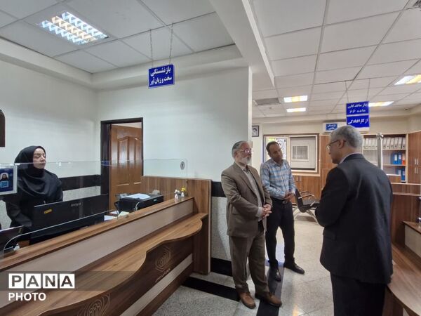 حضور فرماندار شهرستان بیرجند در اداره تامین اجتماعی منطقه یک 