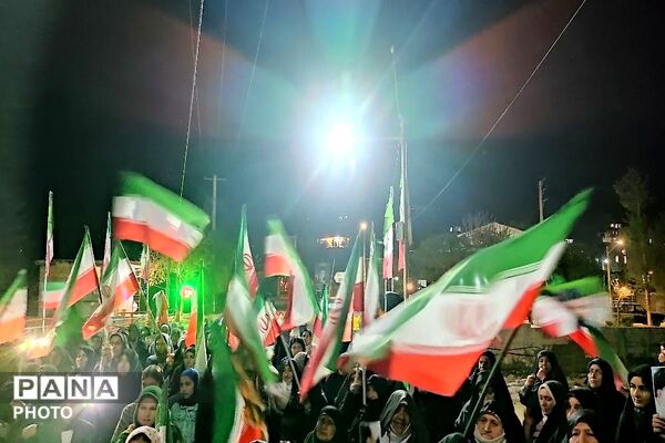هم صدایی مردم شهر بار در حمایت از آرمان ها 