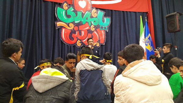  هیات هفتگی دانش‌آموزی انصار المهدی در نیشابور 