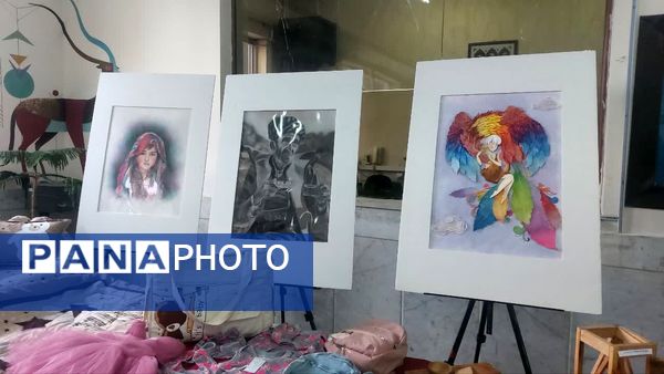 برگزاری جشنواره ماها(مدرسه آرمانی،هنر آسمانی) در هنرستان محمودیه بجنورد