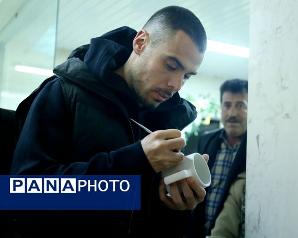 اردوی تمشک با حضور بازیکن محبوب تیم تراکتور