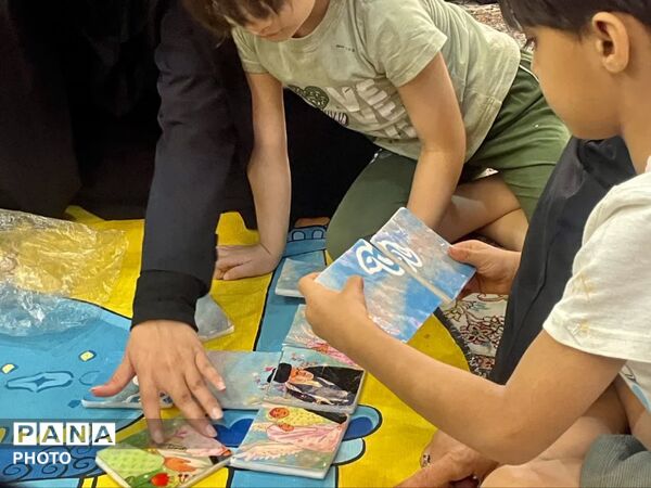 مراسم هیات نوجوانان «زیر گنبد طلا» به مناسبت اربعین