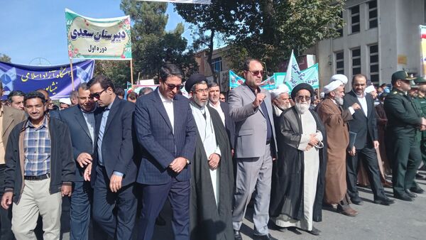 راهپیمایی ۱۳ آبان در خراسان رضوی