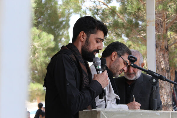 عزاداری عاشورای حسینی در شهر درق