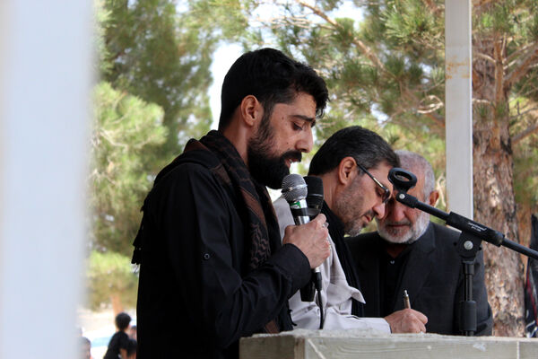 عزاداری عاشورای حسینی در شهر درق