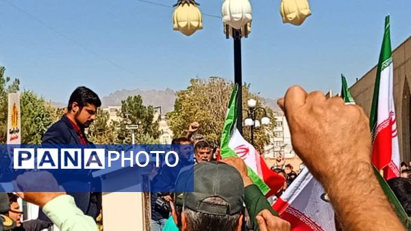 راهپیمایی بشارت نصر در کاشمر 