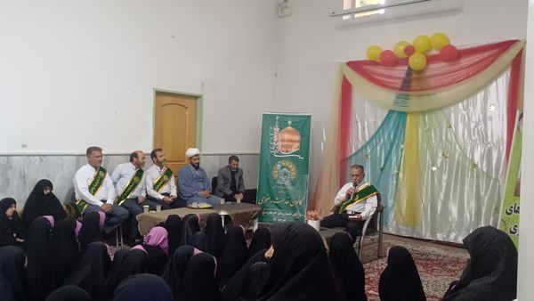 جشن ولادت امام رضا(ع) در مسجد ابوالفضل شهر حبیب آباد 