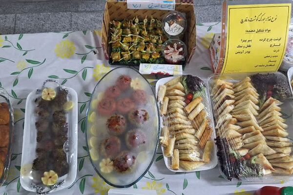 جشنواره غذا با هدف کمک به مردم فلسطین و لبنان در دبیرستان شهید بهشتی ناحیه 2 شهرری 