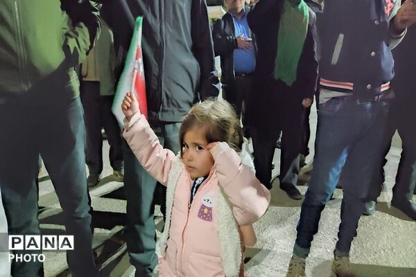 هم صدایی مردم شهر بار در حمایت از آرمان ها 