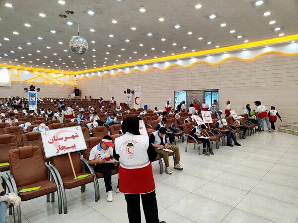 برگزاری دوازدهمین دوره المپیاد دادرس هلال احمر کردستان