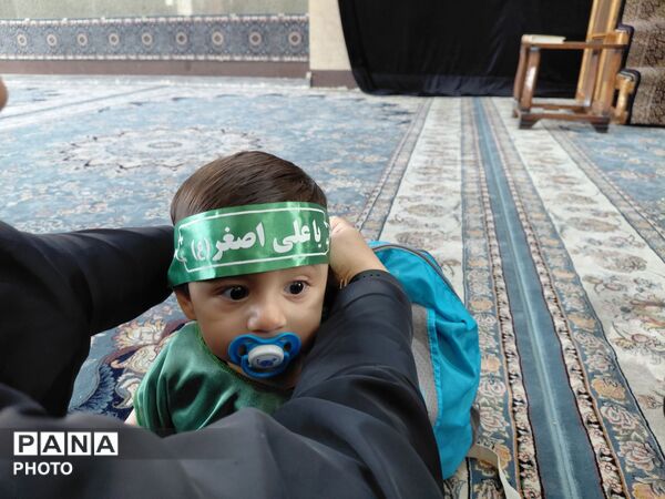 ادامه مسیر کربلا با شیرخوارگان حسینی