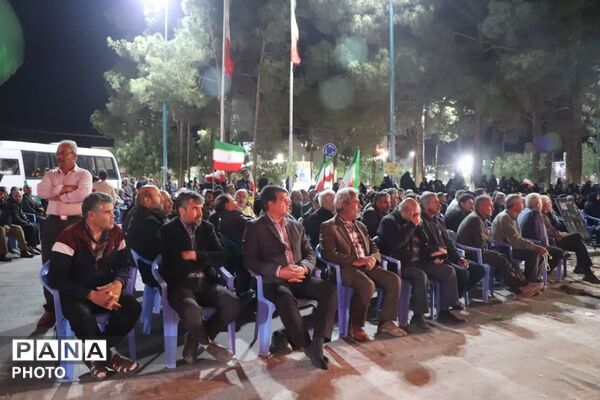 پنجاه ونهمین اجتماع بزرگ شبانه مردم ابرکوه