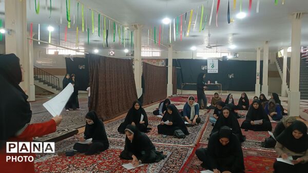 آزمون هلال‌ احمر در مسجد امیرالمؤمنین (ع)