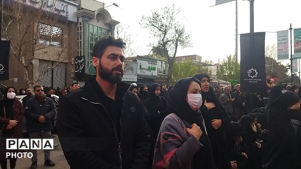 شهر نیشابور مشکی پوش شدـ۳