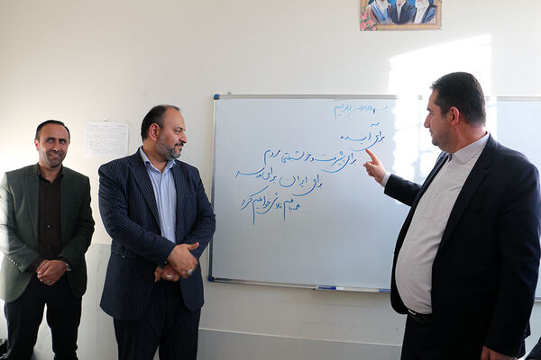 حضور معاون پرورشی و فرهنگی وزیر آموزش و پرورش در آیین اعزام دانش‌آموزان به راهیان نور