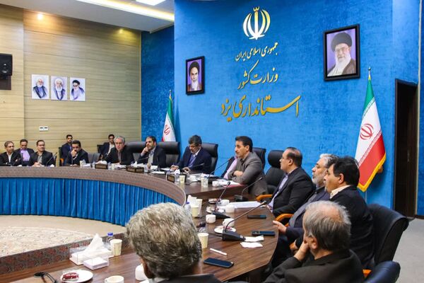 اولین نشست خبری استاندار یزد 