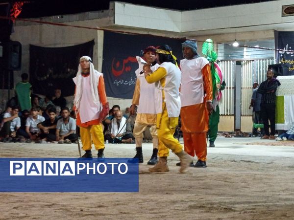 اجرای دوباره تعزیه در پشت علی‌آباد میناب