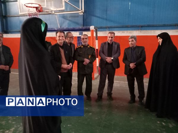 عزاداری دختران ورزشکاران شهر جعفریه به‌مناسبت شهادت حضرت فاطمه زهرا(س) 