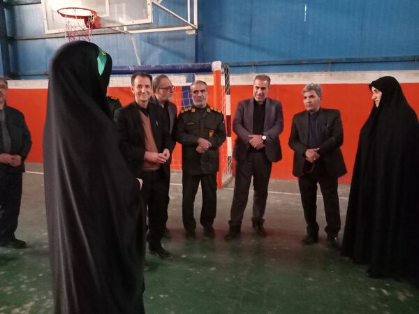 عزاداری دختران ورزشکاران شهر جعفریه به‌مناسبت شهادت حضرت فاطمه زهرا(س) 