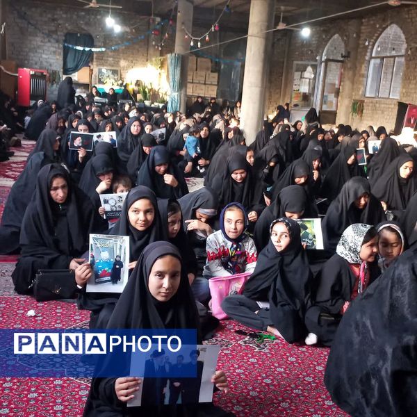 مراسم عزاداری شهدای خدمت در شهرستان فاروج 